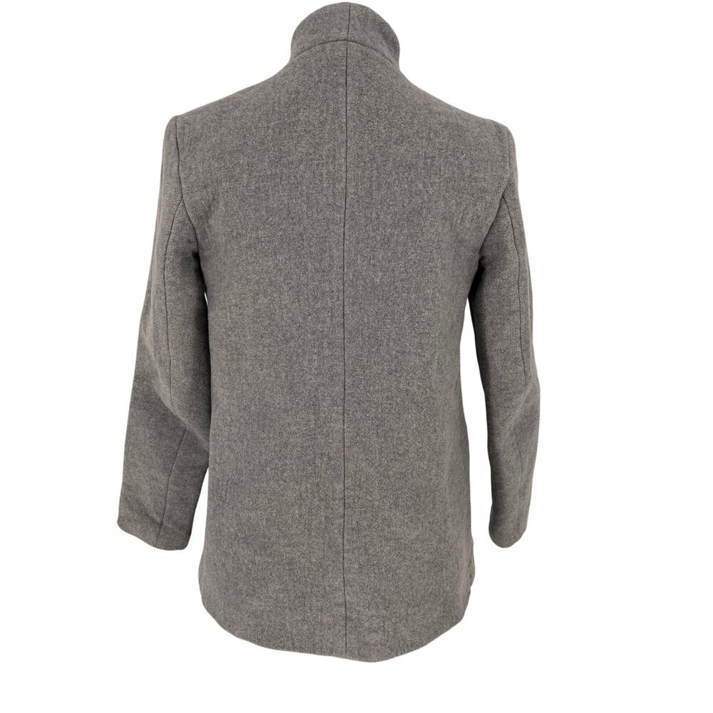 Theory Naomo Virgin Wool-Blend Jacket in Charcoal Light Heather - Picture 15 of 15